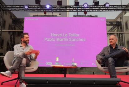 Hervé Le Tellier y Pablo Martín Sánchez